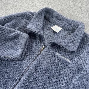 Columbia Girls XL Bugaboo II Fleece Interchange Jacket Blue WG1120 NO SHELL